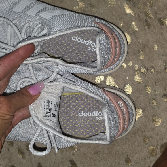 ADIDAS COURT ADAPT CLOUDFOAN COMFORT WOMEN SNEAKERS SIZE 9.5 COLOR WHITE… - Picture 7 of 8